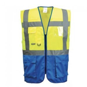 Colete Sinalização MB Amarelo/Azul 125 gr/m2 3fR 3M Palanca