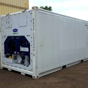 Aluguer de Contentor Frigorífico 20ft (Reefer) – Contentor Refrigerado Industrial, Logístico e Offshore