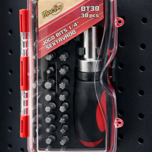 Bits Sextavados 1/4" – 38 Unidades