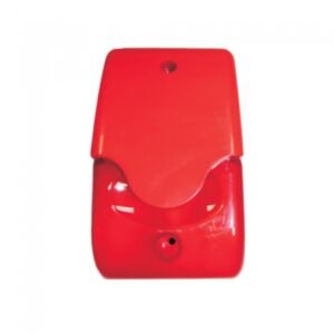 Sirene Fogo Convencional 24V Vermelha Int c/ Strob LDFS1P