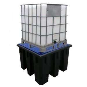 Bacia Retenção 1100 L Preto 1380x1280x1000mm LB