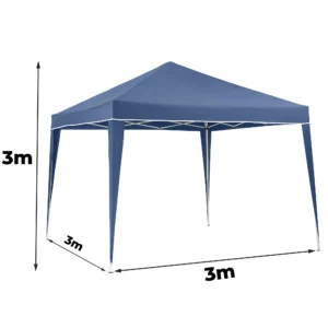 Tenda Articulada Gazebo 3x3m Articulado Alumínio Praia Camping com Bolsa - Azul - Imagem 2 Tenda Articulada Gazebo 3x3m Articulado Alumínio Praia Camping com Bolsa - Azul - Imagem 3 Tenda Articulada Gazebo 3x3m Articulado Alumínio Praia Camping com Bolsa - Azul - Imagem 4 Tenda Articulada Gazebo 3x3m Articulado Alumínio Praia Camping com Bolsa - Azul - Imagem 5 Tenda Articulada Gazebo 3x3m Articulado Alumínio Praia Camping com Bolsa - Azul - Imagem 6 Tenda Articulada Gazebo 3x3m Articulado Alumínio Praia Camping com Bolsa - Azul - Imagem 7  1/7 Tenda Articulada Gazebo 3x3m Articulado Alumínio Praia Camping com Bolsa - Azul